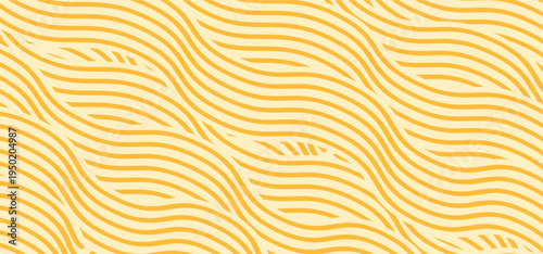 pasta spaghetti Ramen pattern yellow abstract background