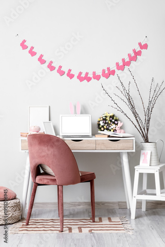 Interior of office decorate...