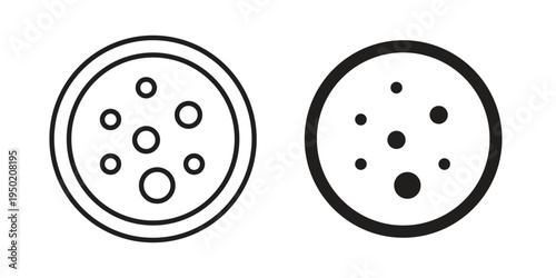 Leukemia icon symbol vector elements for infographic web. EPS10