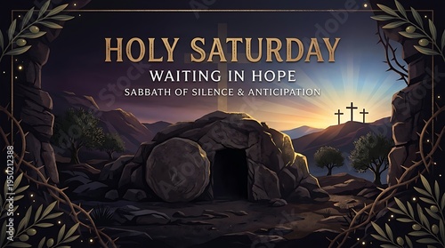 Holy saturday, a day of waiting in hope and silence