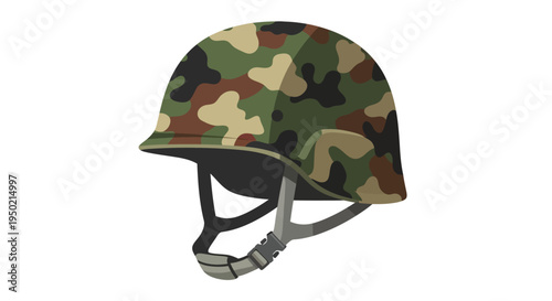 Military Camouflage Helmet Protective Headwear.