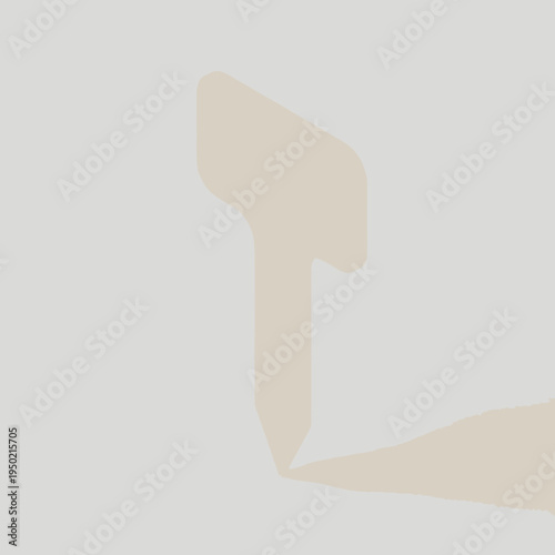 A close-up shot of a single, ripe banana, showcasing its vibrant yellow peel and gentle curve.