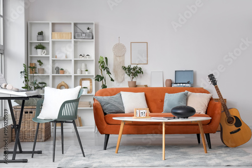 Interior of living room wit...