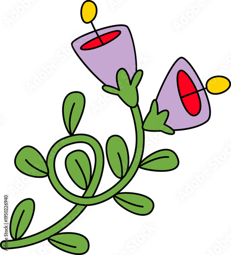 Groovy Petunia Flower