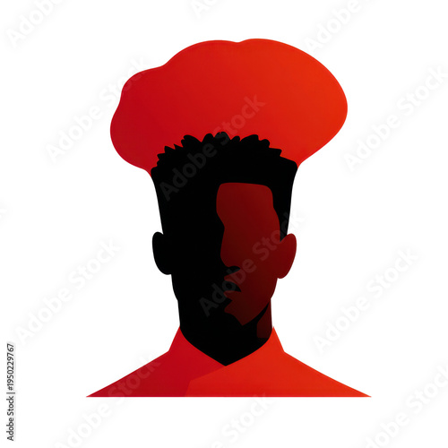 Culinary creation showcase kitchen icon design modern graphic viewpoint chef concept