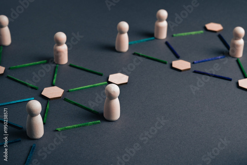 Organizational silos and disconnected teams lack of integration concept