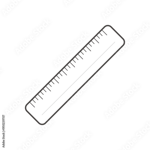 Straight Ruler Measuring Tool Stationery Illustration