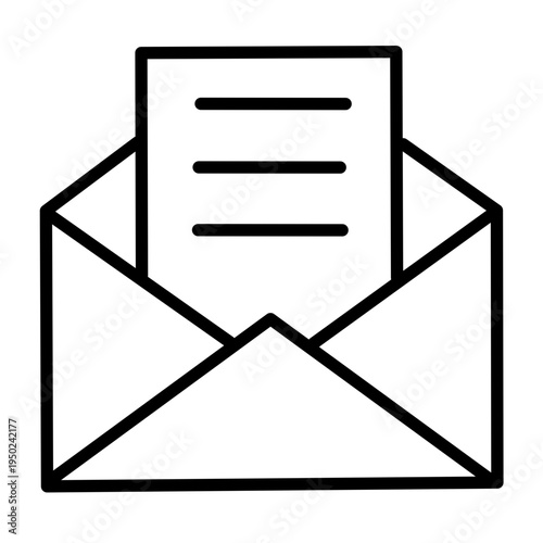 Envelope icon vector