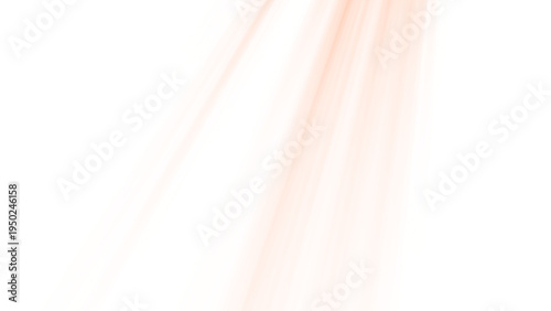 Fotografie Soft sunrays light beams transparent background