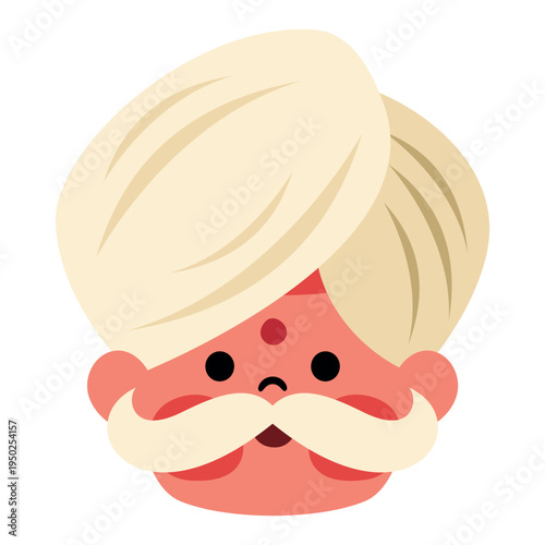 Indian Man in Traditional Clothes