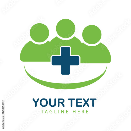 Healthcare Logo Vector Art Illustration