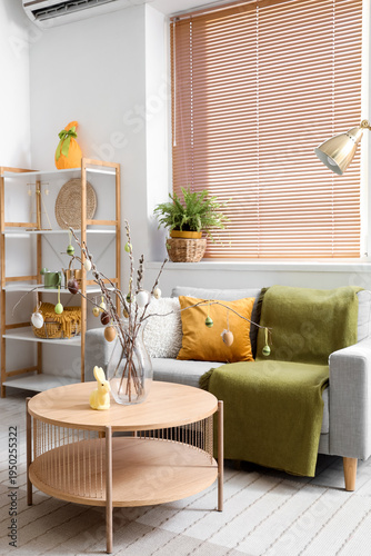 Interior of light living ro...