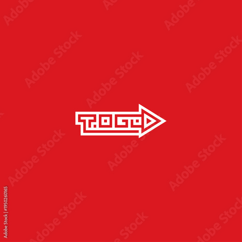 TO GO block text logo.