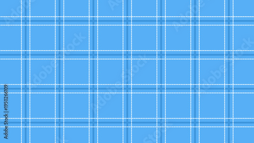 Minimalist Light Blue and White Grid Pattern Ideal for Digital Backgrounds, Textile Designs, or Graphic Projects