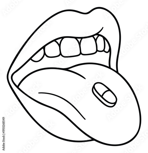 Outline illustration of peach fruit depicting fresh produce with bite marks for food and nutrition design