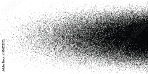 Gradient halftone. Glitch background. Corrupted code. Computer Virus. Camouflage. Background of black hatches. Vector illustration.