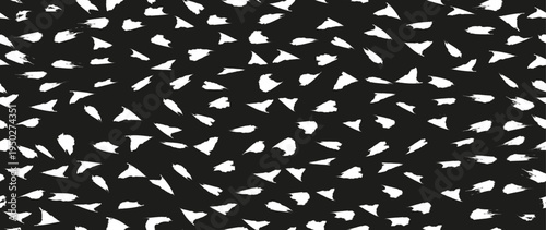 Vector flat background. Trendy deer pattern. Minimalistic abstract pattern in brown tones. Perfect for screensaver, poster, card, invitation or home decor.