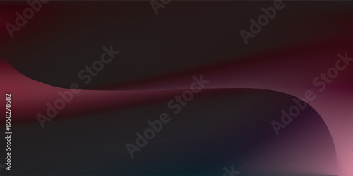Abstract flowing gradient background with dark and red tones.