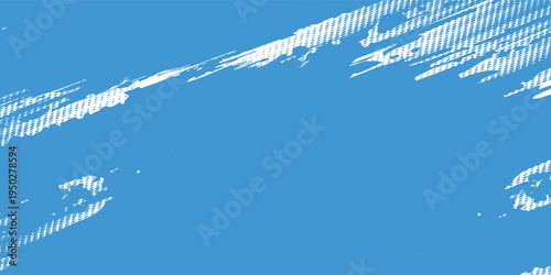 Dots halftone white end blue gradient color pattern grunge texture background. vector illustrator