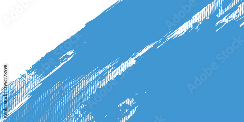 Dots halftone white end blue gradient color pattern grunge texture background. vector illustrator