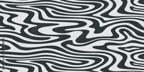 Abstract Zebra Stripe Pattern Background.