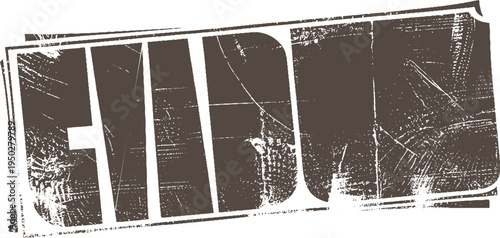 Brown distressed stamp with the word approved in capital letters grunge