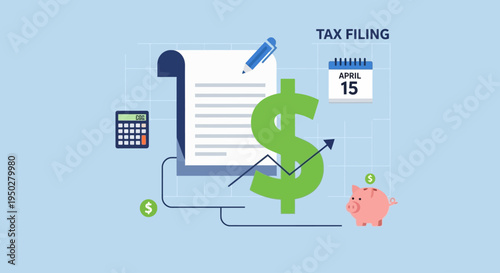 Tax Day Filing Deadline Approaches for Financial Documents and Forms