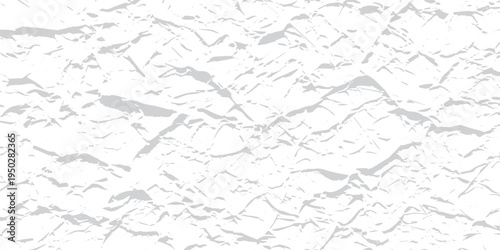 Crinkled white paper texture background with deep creases and shadows with shadow texture with distressed texture with grunge texture