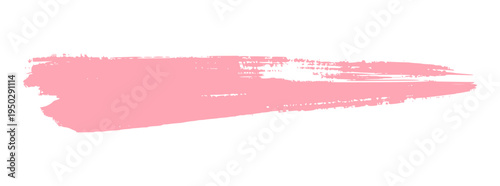 Textured Pink Acrylic Brush Stroke for Creative Scrapbooking and Contemporary Visual Art Elements.