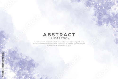 Abstract title page with blurred purple background