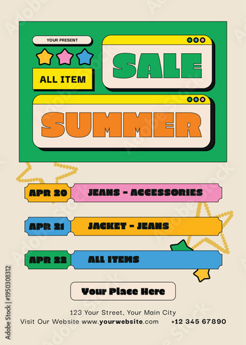 Summer Sale Flyer