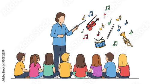 Musical Harmony Unleashed: A dedicated educator, brimming with inspiration.