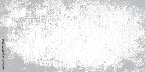 Grunge Texture Distressed Background With Vintage Worn Paper Border and Rough Abstract Surface