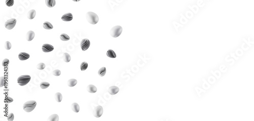 Abstract monochrome illustr...