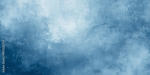 Abstract blue sky and wispy cloud and ethereal ambiance and serene atmosphere and cloudy background and soft gradient and dreamy vision 