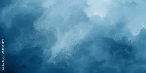 Bright blue sky with soft white clouds and warm sunlight creating a peaceful nature cloudscape background with light air and calm weather atmosphere