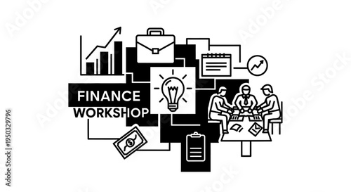 A clear and simple illustration created from a short sentence and descriptive tags