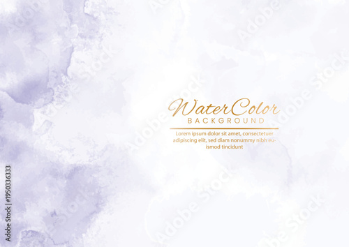 Blurry white background with gold text overlay