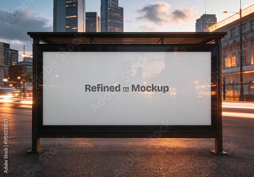 Outdoor Signboard Mockup