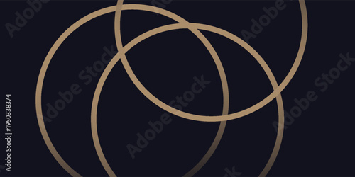 Black premium background with luxury dark golden geometric elements.vector eps10