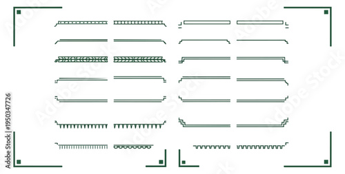 Abstract digital interface display panel futuristic technological design