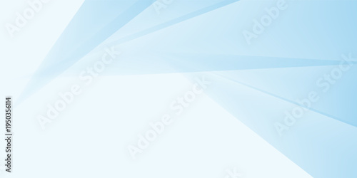 Light blue abstract background vector illustration with triangle geometric shapes and copy space. Suitable for backgrounds, banners, flyers, templates, and presentations