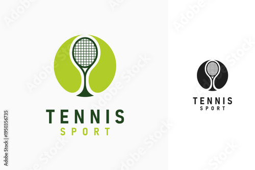 Tennis logo symbol icon design