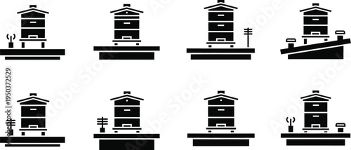 Collection of various lighthouses in different architectural styles and angles