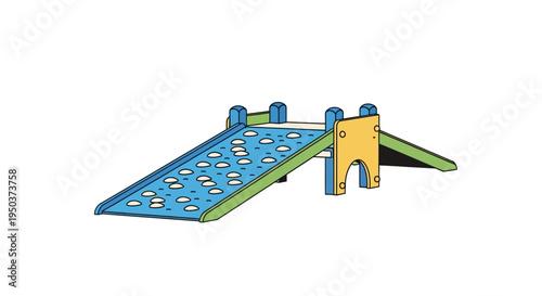 Agility Training Ramp for Dogs, Outdoor Pet Exercise Equipment, Fun Play Structure