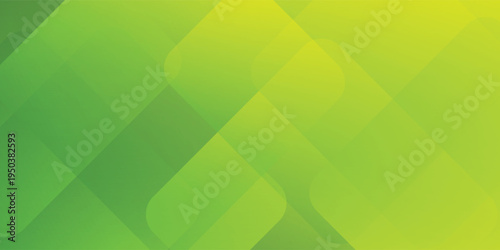 Abstract background with lime green and leaf green layered rounded squares eps10