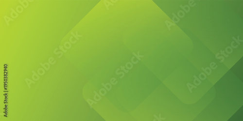 Abstract background with lime green and leaf green layered rounded squares.
