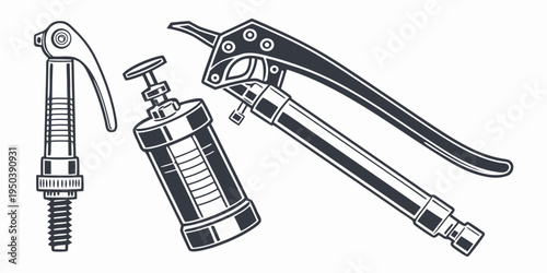 A collection of various types of pliers and hand tools for mechanics