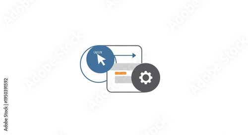 Cursor clicking on website settings icon.