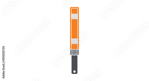 Orange construction level tool equipment.